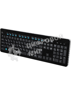 Клавиатура Oklick 870S беспроводная, радиоканал, чёрный