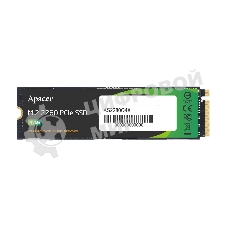 Накопитель SSD Apacer AS2280Q4X, 512Gb, M.2 2280, PCIe 4.0 x4, NVMe, R/W 4500/2500, с радиатором
