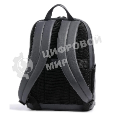 Рюкзак слинг мужской Piquadro Urban CA6540UB00/NGR, кожа, черный/серый