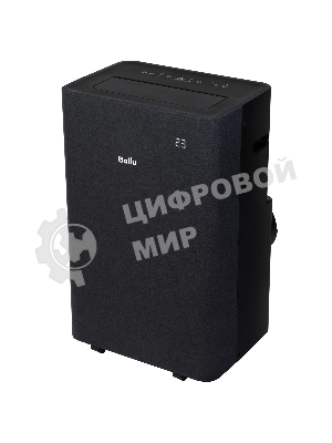 Кондиционер мобильный Ballu Velure BPAC-14 EW/N6 14000 BTU, 35 м², 50 дБ, охлаждение, осушение, черный