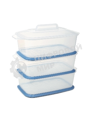 Пароварка электрическая Centek CT-1462 9л 1050Вт, таймер 60 мин, 3 контейнера, чаша для риса, резервуар 1,5л.