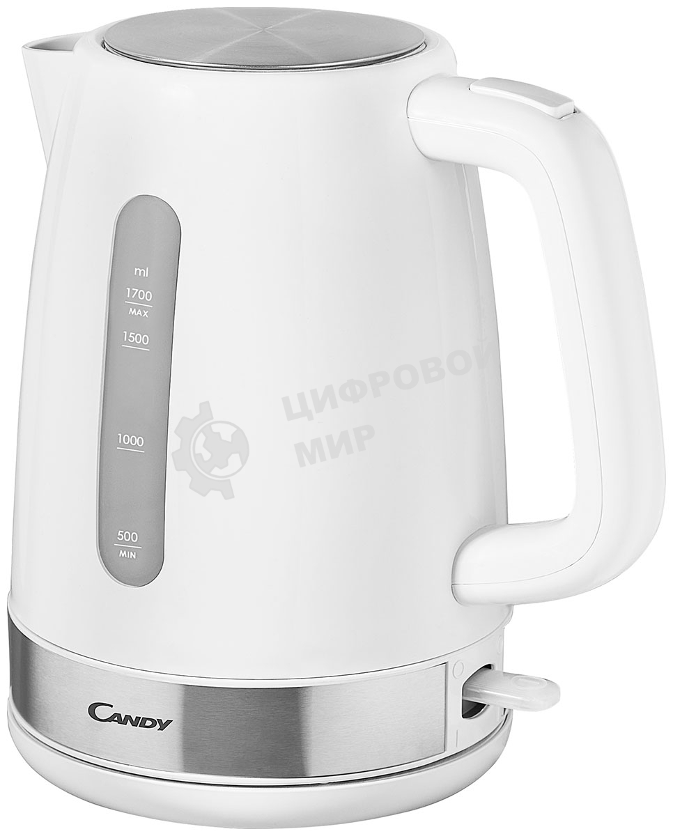 Чайник электрический Candy CK-101 1.7л. 2200Вт белый корпус: пластик