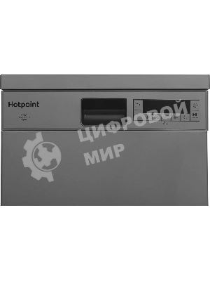 Посудомоечная машина HOTPOINT HFS 1C57 S, серебристый, 44.8 см, 10 компл., 49 дБ, класс A