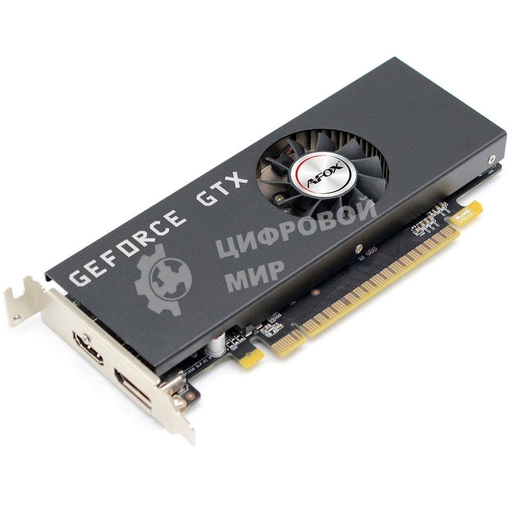 Видеокарта Afox GTX1050Ti 4Gb GDDR5 128bit DP HDMI 1FAN LP RTL