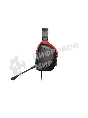 Гарнитура ASUS ROG Delta S Core чёрный-красный, проводная, 3.5 мм, съёмный микрофон, совместимость с PlayStation, Xbox