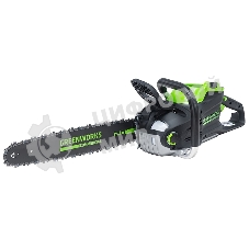 Цепная пила аккумуляторная GreenWorks GD82CS51, 82V, 51 см, бесщеточная, с 1хАКБ 5 А·ч. и ЗУ (2008307UB)