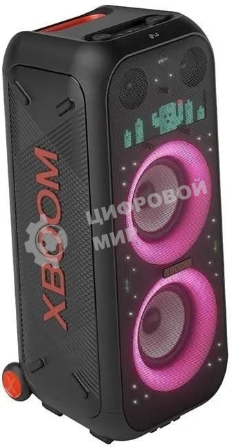 Минисистема LG XBOOM XL9T черный/красный 1000Вт USB BT