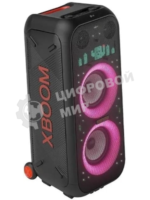 Минисистема LG XBOOM XL9T черный/красный 1000Вт USB BT