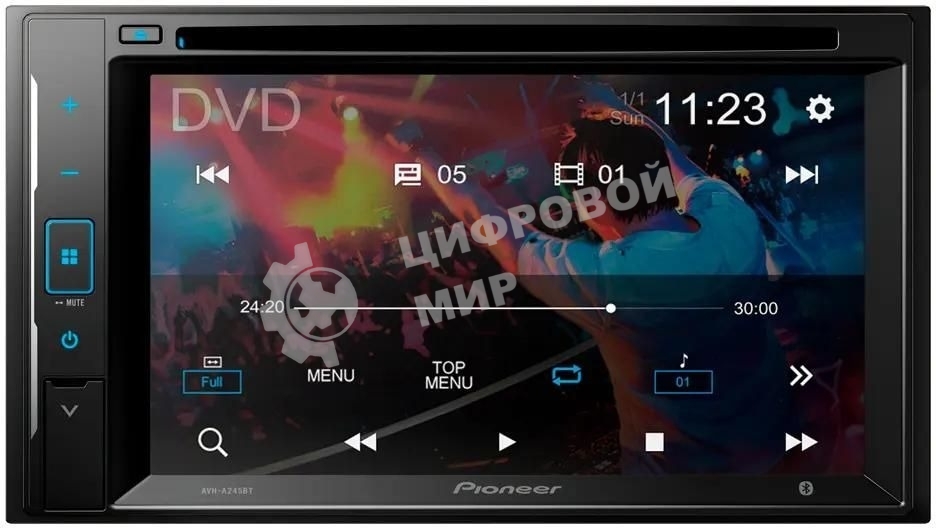 Автомагнитола CD DVD Pioneer AVH-A245BT 2DIN 4x50Вт