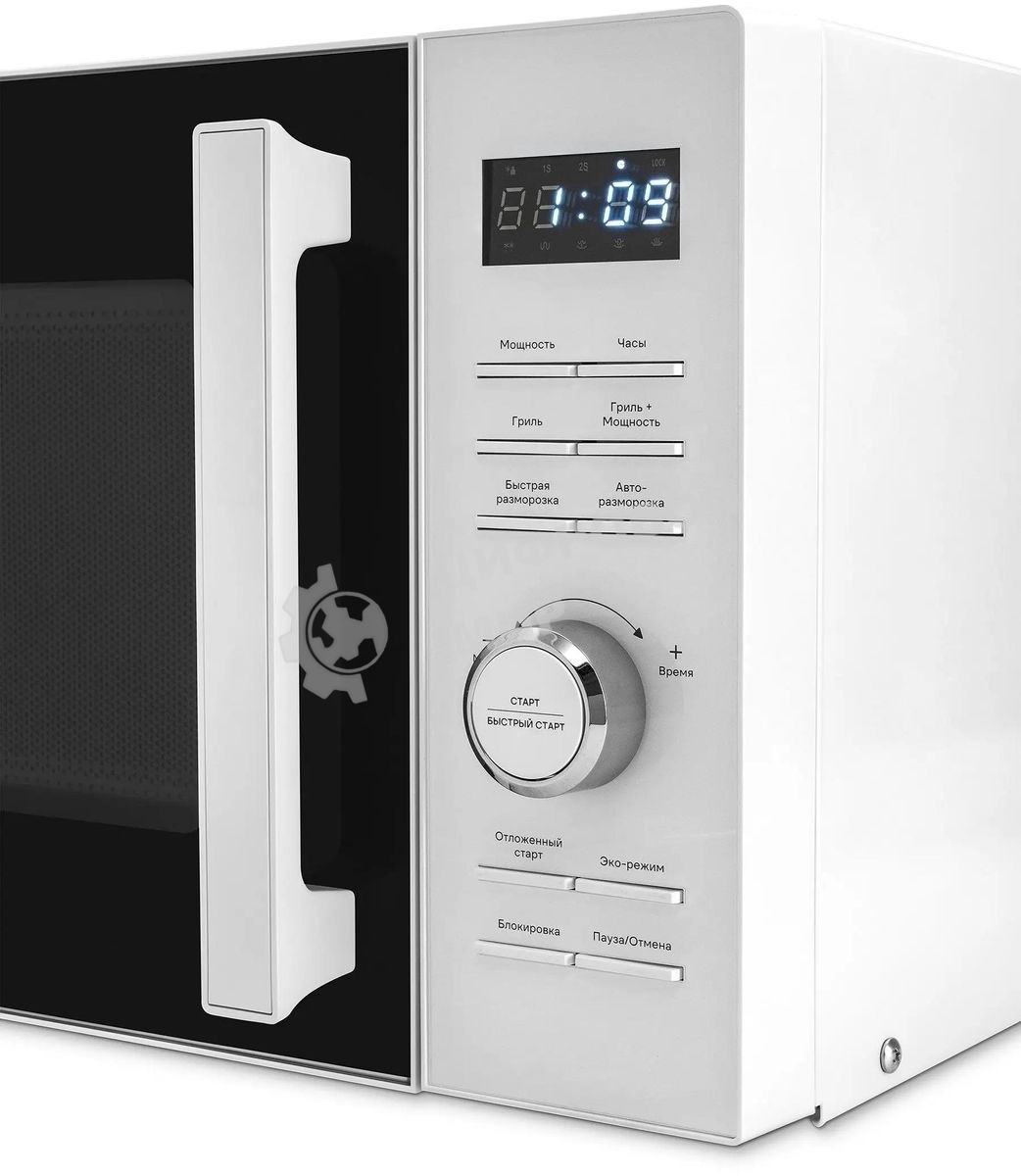 Микроволновая печь Vitek VT-MW1825 белый, 25 л, 900 Вт, переключатели - кнопки, поворотный механизм