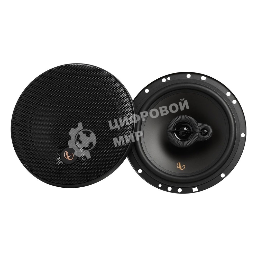 Колонки автомобильные Infinity Alpha 603M 480Вт 90дБ 4Ом 16см (6.5дюйм) (ком.:2кол.) коаксиальные двухполосные