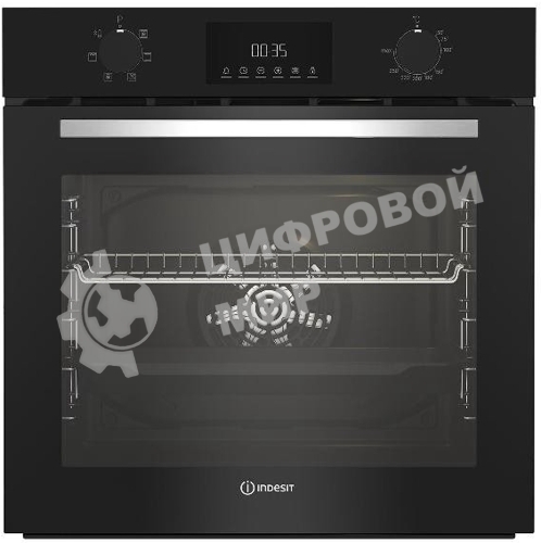 Духовой шкаф электрический Indesit IFE 3644 BL черный