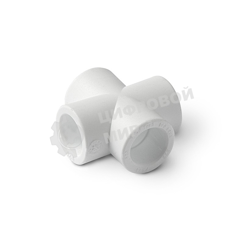 Крестовина 25 полипропиленовая PPR белая PRO AQUA