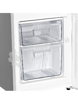 Холодильник Hyundai CC2054SL серебристый двухкамерный 120/34л морозилка снизу