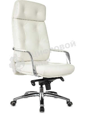 Кресло Бюрократ DAO/WHITE белый, кожа