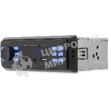Автомагнитола Digma MCP-225B, 1 DIN, Bluetooth, USB Type-A, AUX
