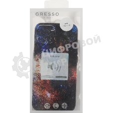 Чехол (клип-кейс) Gresso Meridian, для iPhone 13, черный gr17aaae8892