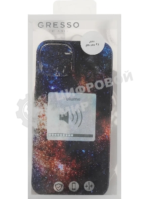 Чехол (клип-кейс) Gresso Meridian, для iPhone 13, черный gr17aaae8892