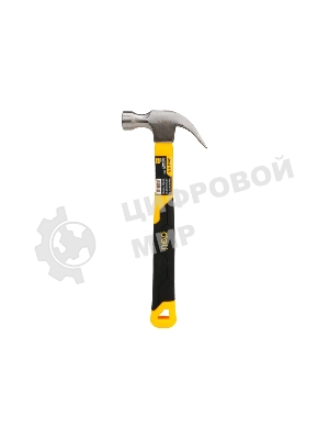 Молоток-гвоздодер Deli DL5002 500 гр Фибергласовая рукоять