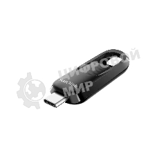 Флешка USB SanDisk Ultra Slider (SDCZ480-064G-G46), 64Gb, USB Type-C, R/W 300/70, черный