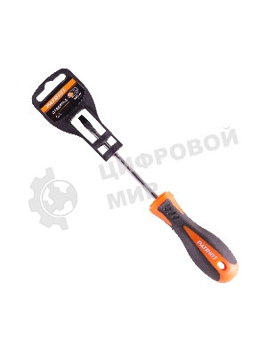Отвертка Patriot SL5x100, CR-V, магнитная, двухкомпонентная рукоятка