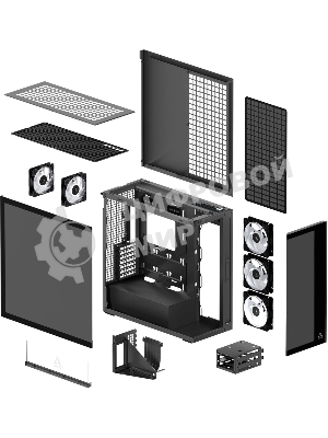 Компьютерный корпус Arctic Cooling ARCTIC Xtender VG черный