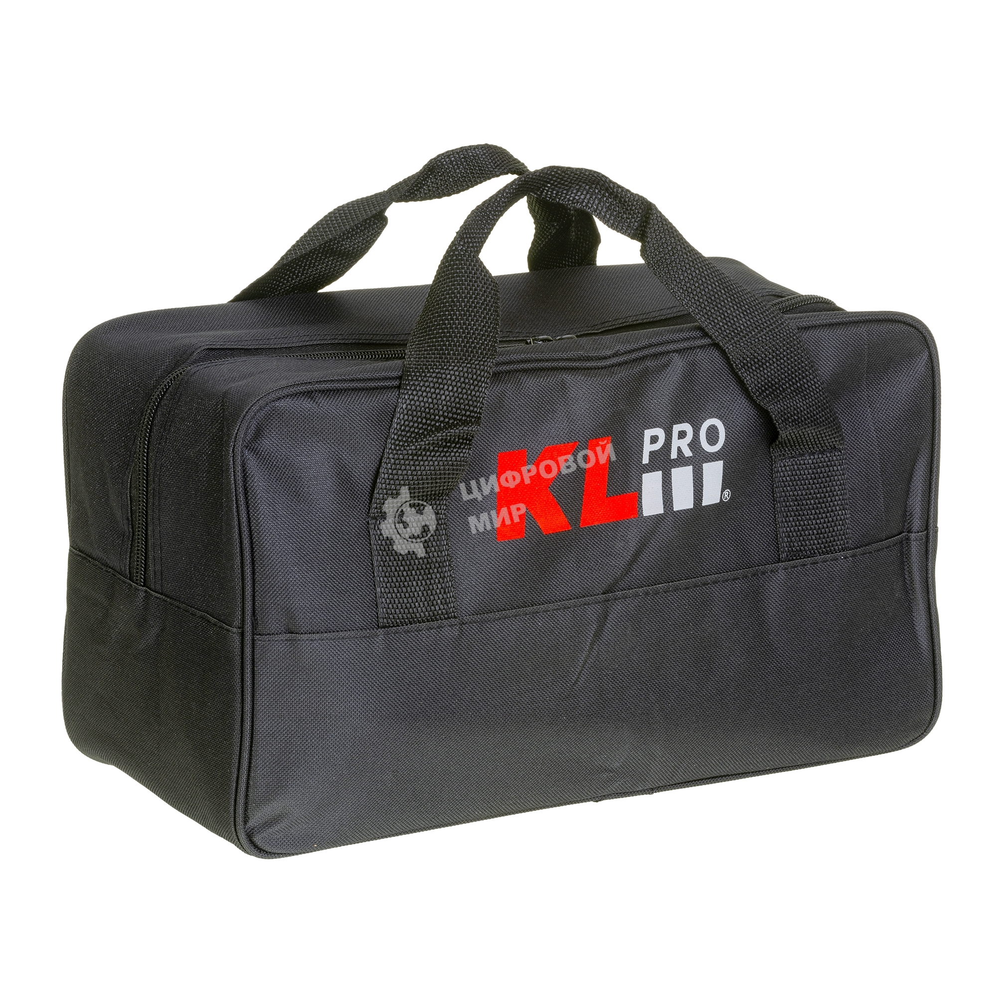 Угловая шлифовальная машина бесщеточная (болгарка) аккумуляторная KLPRO KLAT18B-20 (18В, Li-ion-2шт, 2.0Ач, 115мм, М14, 8500 об/мин З/У,сумка)