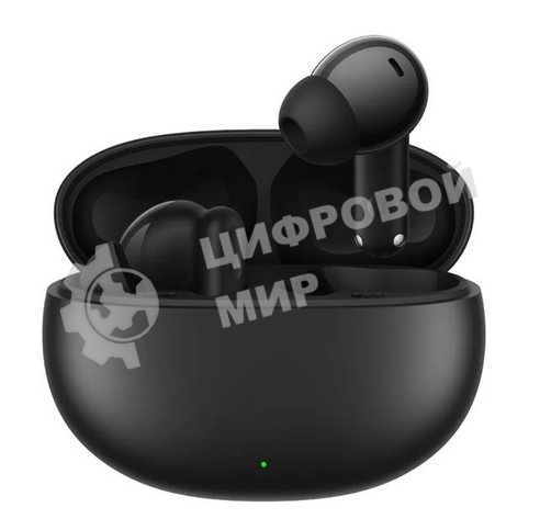 Наушники TWS Realme Buds TechLife черный, внутриканальные, Bluetooth, до 7 ч