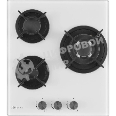 Варочная панель газ ZUGEL ZGH452W, белая
