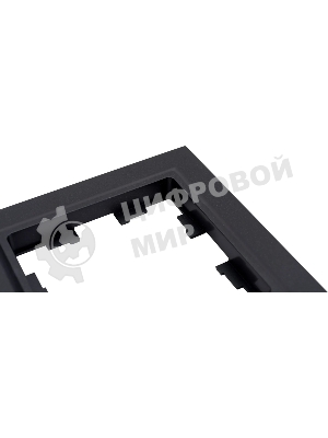 Рамка 4-местная IEK BRITE РУ-4-БрЧ черный