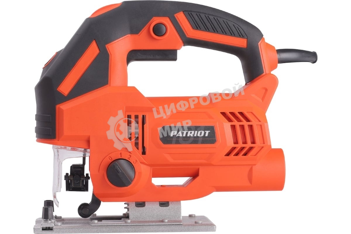 Лобзик Patriot LS 101, 850Вт, литая платформа, макс.дерево 100мм, 3 положения маятникого хода, регулировка скорости