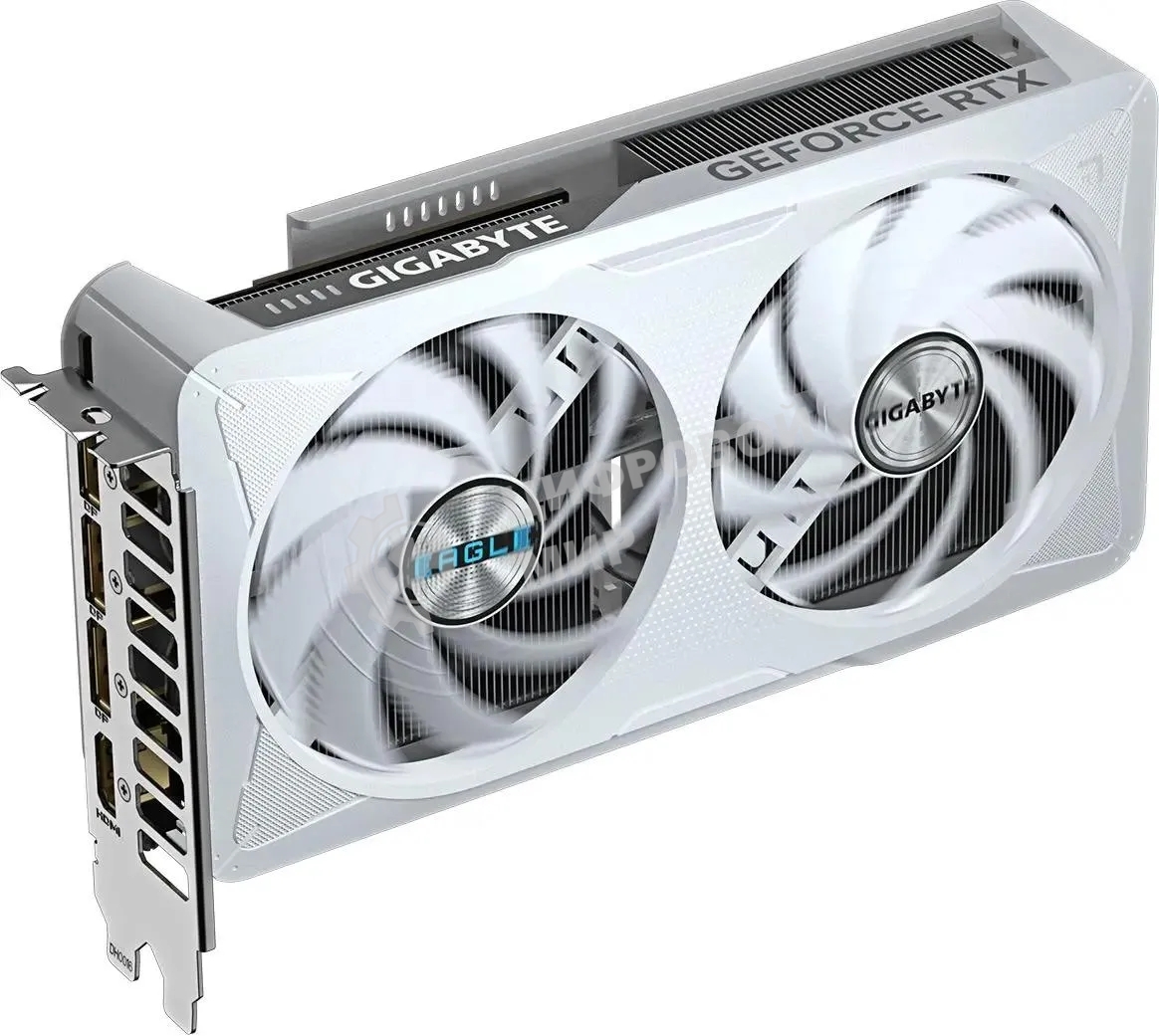 Видеокарта Gigabyte GV-N5060EAGLEOC ICE-8GD, NVIDIA GeForce RTX 5060, 8 ГБ GDDR7, 128 бит, PCI-e 5.0, 1xHDMI, 3xDP