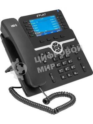 Телефон IP Флат Flat-Phone-B10/RU черный