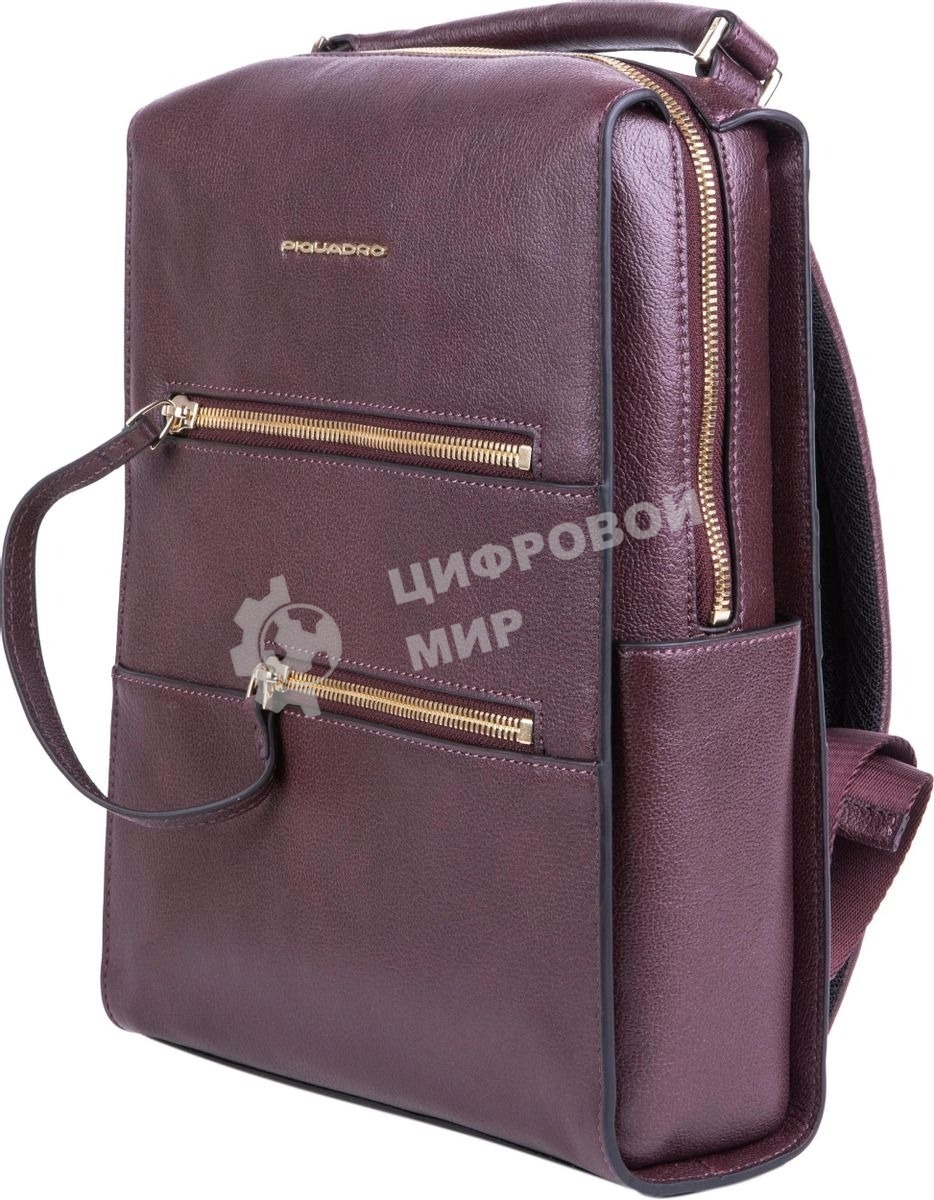 Рюкзак женский Piquadro Patricia CA6771W140/BO бургунди кожа