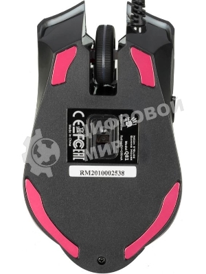 Мышь проводная A4Tech Bloody Q81 черный, 3200 dpi, USB, кнопки - 8