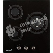 Газовая варочная панель ELTRONIC (33-10) 3 конфорки , черный