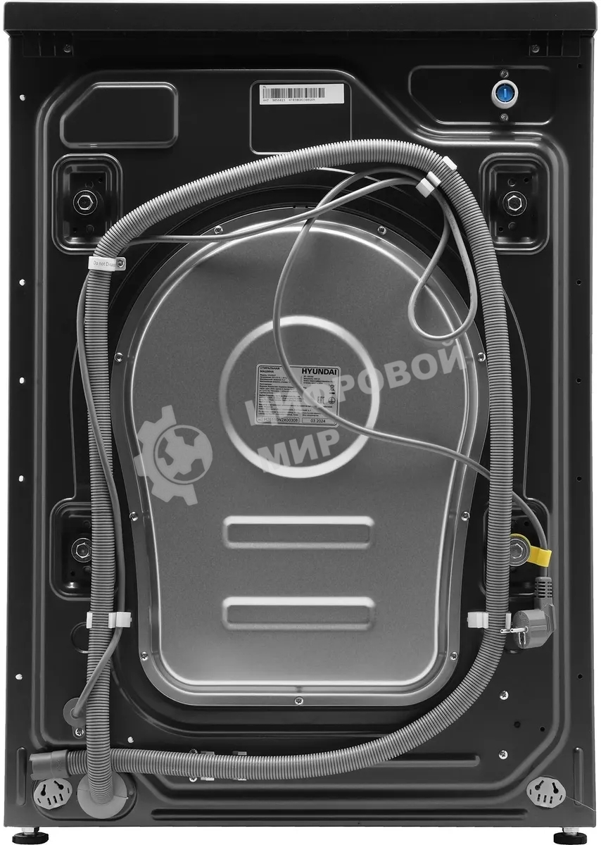 Стиральная машина Hyundai WMA8407 темно-серый, загрузка фронтальная 8кг, 1400 об/мин., класс: A+++