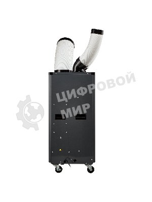 Кондиционер мобильный промышленный Ballu BGK5 с комплектом воздухоотводов 15000 BTU, 50 м², 50 дБ, охлаждение, черный