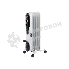 Обогреватель масляный MTX OCH-1000, белый, 1000 Вт, 15 м2, термостат