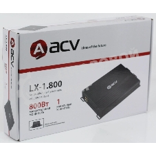 Усилитель автомобильный ACV LX-1.800 одноканальный