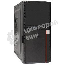 Компьютерный корпус Minitower ExeGate MA-371X-UNS450 (mATX, БП UNS450 с вент. 12см, 2*USB+2*USB 3.0, аудио, черный)