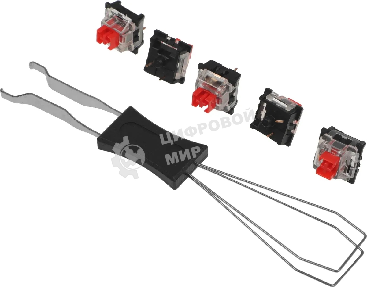 Клавиатура Redragon Fizz проводная, USB Type-A, серый