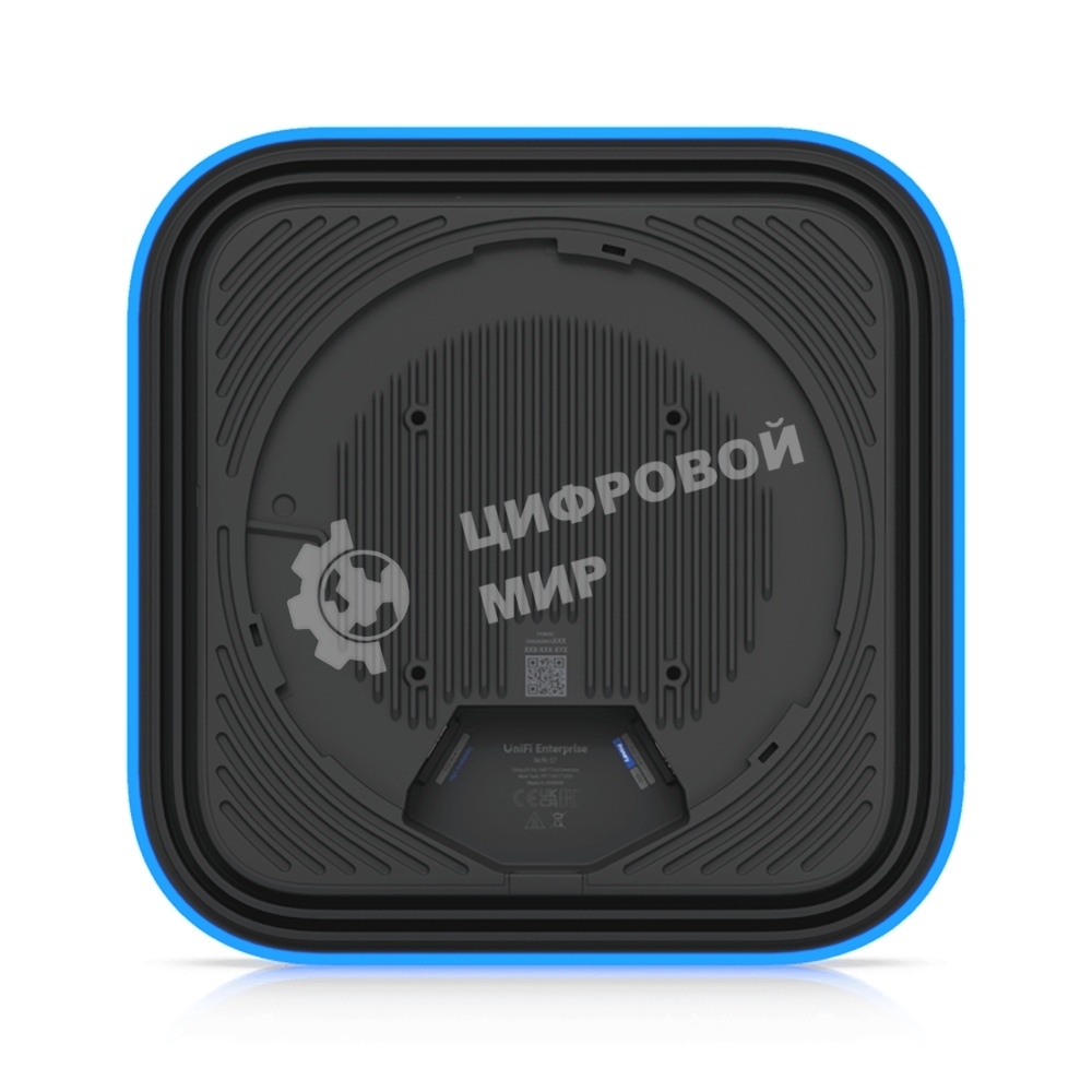 Точка доступа Wi-Fi Ubiquiti UniFi E7 AP 2,4+5+6 ГГц, Wi-Fi 7, 4х4 MU-MIMO, 802.3bt, 1х 10G RJ45, 1х 1G RJ45