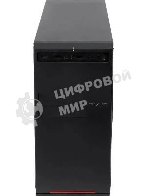 Компьютер Amur Нарвал B7I21 MT i5 12400 (2.5) 16Gb SSD 512Gb UHDG 730 FreeDOS 2.5xGbitEth 500W мышь клавиатура черный (RUS) (2147011)