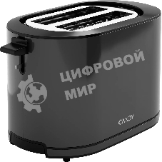 Тостер Candy CT-254 черный, 950 Вт, 2 слота