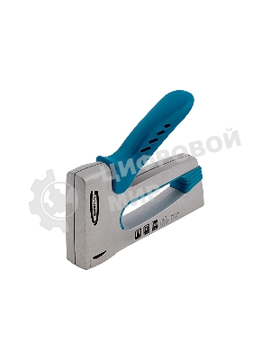 Степлер мебельный GROSS, алюминиевый корпус, тип скобы 13, 53, 300, 6-10 мм 41001