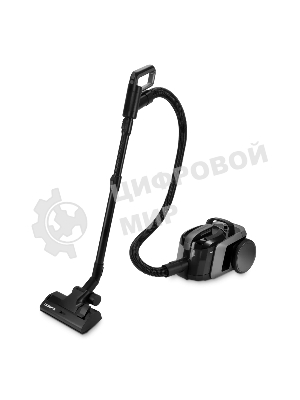 Пылесос Polaris PVC 1909 графитовый, 650/2200 Вт, уборка сухая, пылесборник контейнер 3 л