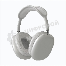 Беспроводные/проводные наушники Aksberry U2 Sound Max серебристый, накладные, Bluetooth + проводной, до 20 ч