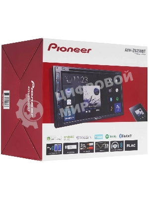 Автомагнитола Pioneer AVH-Z5250BT, 2 DIN, 6.8