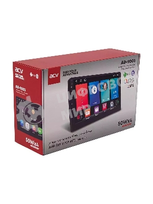 Автомагнитола ACV AD-9003, 2 DIN, 9